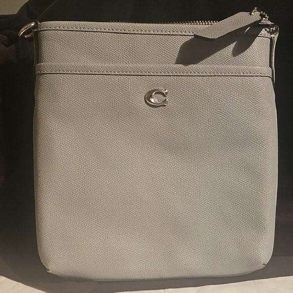 Coach Blue Crossbody Bag with Minimalist Design. Excellent Condition - Picture 4 of 15